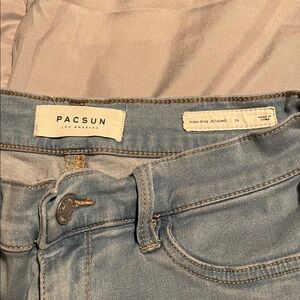 PacSun Denim High-Rise Jegging in Light Blue